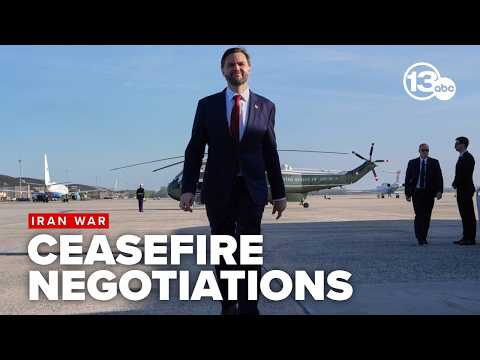 Ceasefire talks loom between U.S. and Iran as Israel opens separate Lebanon negotiations