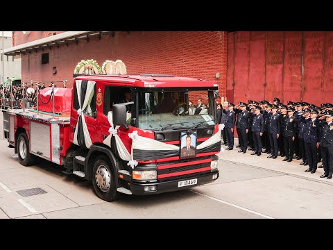 20251219 消防隊目(追授)何偉豪最高榮譽喪禮 Funeral for Senior Fireman (Posthumous) Ho Wai-ho | TMHK News Live 新聞直播