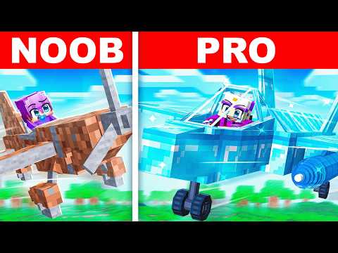 WORKING FIGHTER JET Build Challenge in Minecraft!