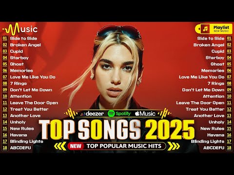 Bruno Mars, Adele, Maroon 5, Rihanna,The Weeknd, Ed Sheeran, Sia 🌟🌟 Billboard Top 50 This Week