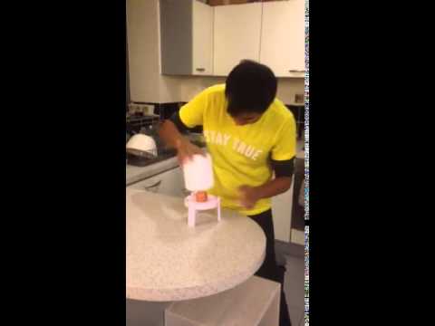 Rhik Samadder tries the Eggstractor – video