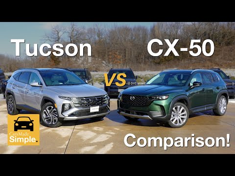 2026 Hyundai Tucson Limited vs Mazda CX-50 Premium Plus | Feature & Pricing Breakdown!
