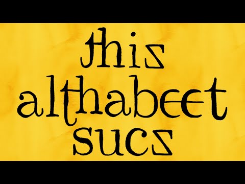 The Failed Alphabet That Made People Illiterate