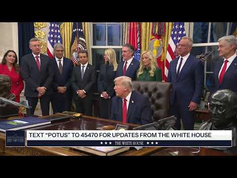 President Trump Makes an Announcement, Jan. 29, 2026