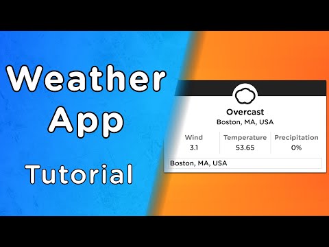 Build a Weather App With JavaScript