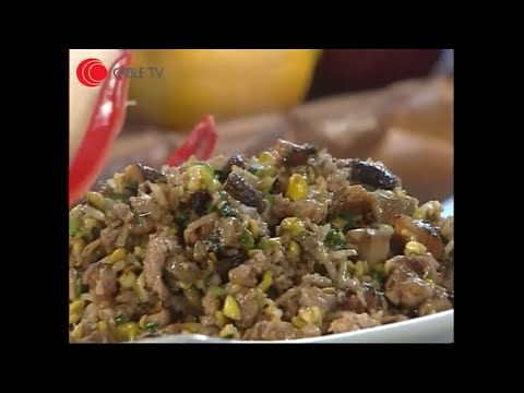 蠔豉鬆生菜包食譜 教揀靚蠔鼓 鍋貼大明蝦食譜 炸香麵包與蝦 肥媽與高師傅分享懷舊粵菜食譜-肥媽開飯-有線電視