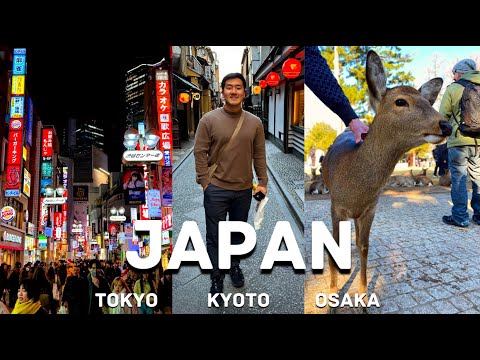9 Days in Japan | Visiting Tokyo, Kyoto, Osaka in 2024 🇯🇵