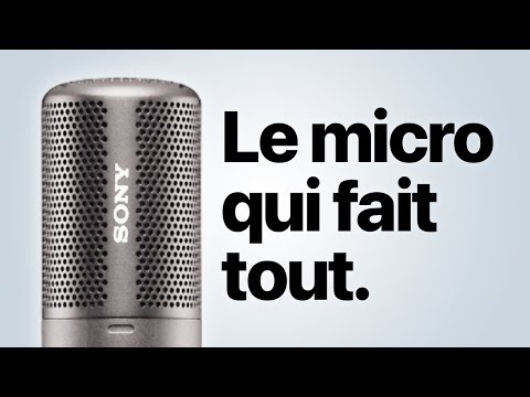 Le meilleur micro sans fil pour YouTube (Sony ECM-S1)
