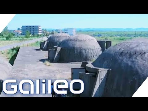 Albanien hat die meisten Bunker der Welt! Warum? | Galileo | ProSieben
