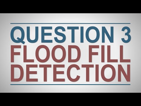 1994 Intern Question #3: Flood Fill Detection