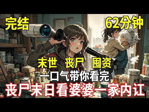 殭屍來臨前，我囤好了大量物資，拿著望遠鏡看著虐我十年的婆婆和老公為搶一點食物在家里大打出手，而這些，還只是報仇的開胃菜！#喪尸#末世#囤貨#報仇#爽文