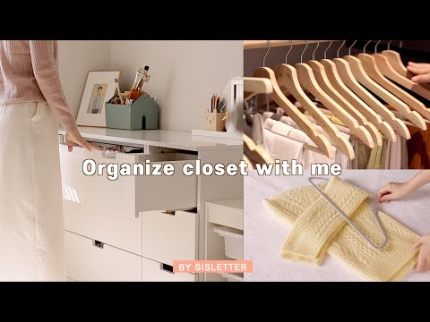 The reason why my closet is neat all year around/ Revealing know-hows of organizing clothes