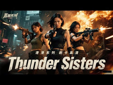 《中国警花 Thunder Sisters》女警小队全副武装致命追缉！奋勇缉拿毒贩瓦解黑暗势力！