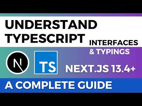 TypeScript Tutorial for Next.js 14 and React - Interfaces and Typings
