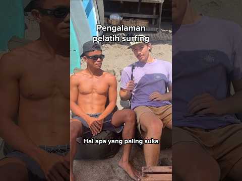 Jadi pelatih surfing biar bisa dapat pacar bule!! 🤣😂