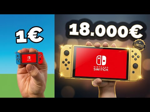 Nintendo Switch de 1€ vs 18.000€