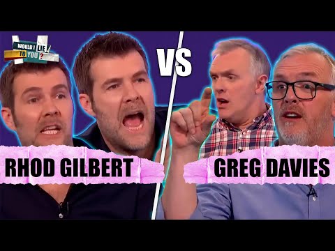 Greg Davies & Rhod Gilbert go HEAD-TO-HEAD | Would I Lie To You?