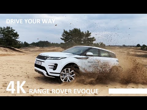 Range Rover Evoque Off Road Test, Driving on ICE, Moose and Slalom Test // 4 different cars // RRE