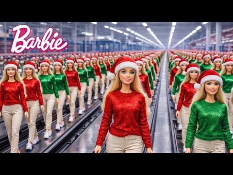 👉 Modern BARBIE Is NOT Handmade — Inside a MASS PRODUCTION FACTORY