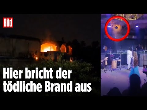 Goa, Indien: Mehrere Opfer bei Feuerkatastrophe in Nachtklub