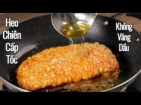 How to Make Pan Fried Pork Without Marinating, Fry Without Oil Spattering, Crispy and Golden Skin