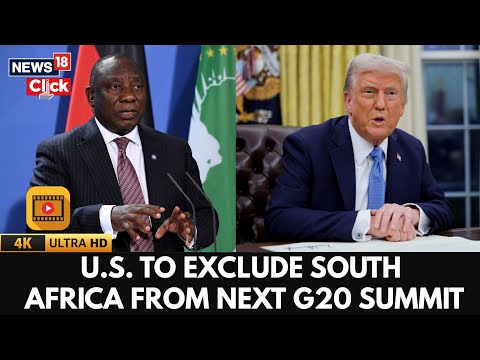 Ramaphosa Calls Trump’s G20 Snub ‘Regrettable’, US Bars South Africa From 2026 Summit | 4K | N18G