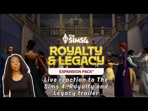 I helped work on the new The Sims 4 Royalty and Legacy Expansion pack!!!