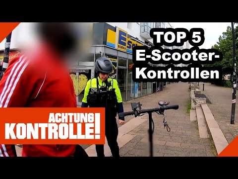 E-scooters stopped by police 🛴 The Top 5 | Kabel Eins | Kabel Eins