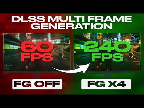 DLSS MFG: Generating x2 x3 x4. Understanding False Frames