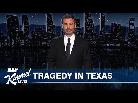 Jimmy Kimmel on Elementary School Shooting in Uvalde, Texas