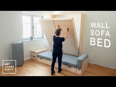 How to Build a Murphy Bed // Tiny Apartment Build - Ep.5