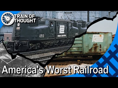 The record-breaking railroad bankruptcy - Penn Central