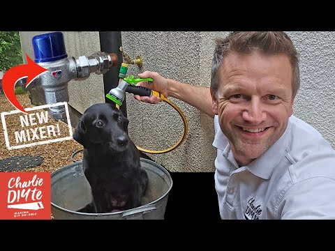 How to DIY Install an Outdoor Tap & Dog Shower with Thermostatic Control!