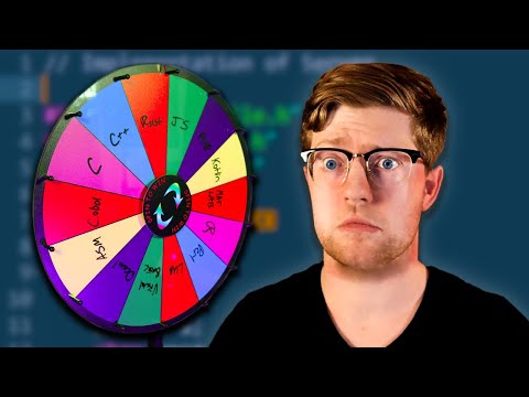 Coding in a Random Programming Language Everyday (Huge Mistake)