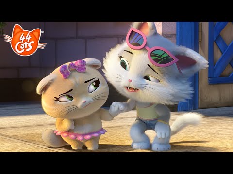 44 Cats | PILOU The Super-Brave! 💖 Compilation to Overcome Every Fear!