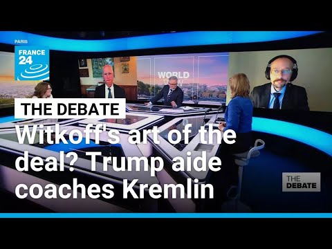 Witkoff's art of the deal? Trump aide coaches Kremlin on Ukraine deal response • FRANCE 24 English