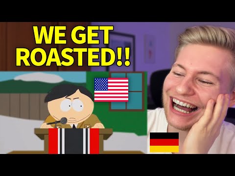 HUMORLESS GERMAN reacts to SOUTH PARK ROASTING GERMANY