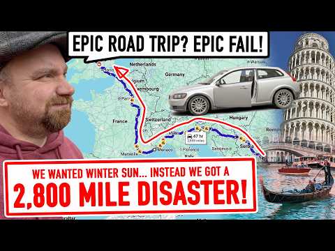 2,800 Miles of Chaos: Driving back from Turkey to the UK (Epic Roadtrip)