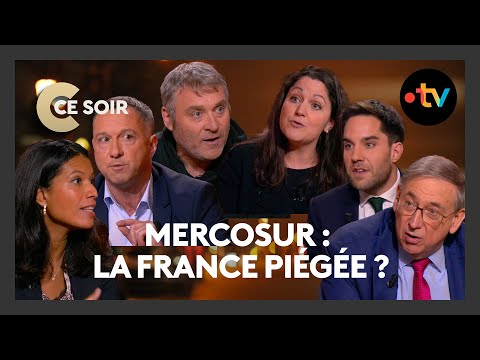 ⚠️ Colère agricole : La France peut-elle empêcher l'accord Mercosur ? - C Ce Soir 17 décembre 2025