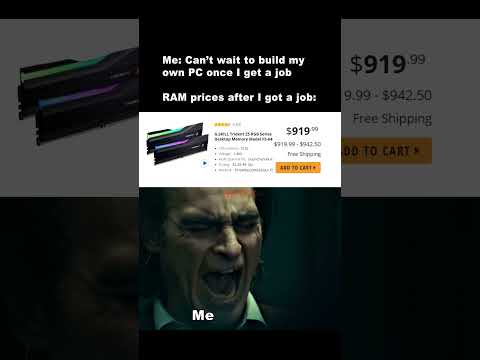 I cant afford buying a single stick of RAM now