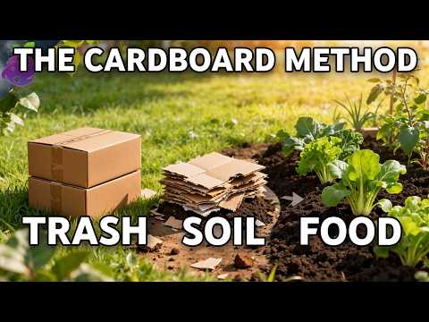 Gardeners Are Secretly Using Cardboard to Grow 40% More Food
