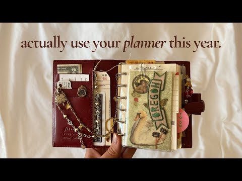 how to make planning stick in 2026✨realistic tips for actually using your new planner
