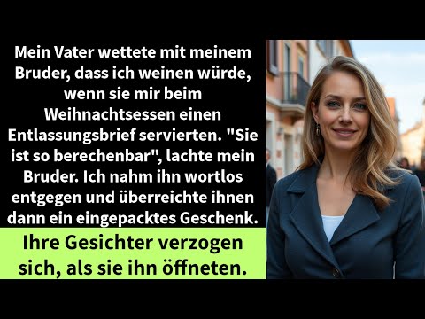 Mein Vater wettete mit meinem Bruder, dass ich weinen würde, wenn sie mir beim Weihnachtsessen einen