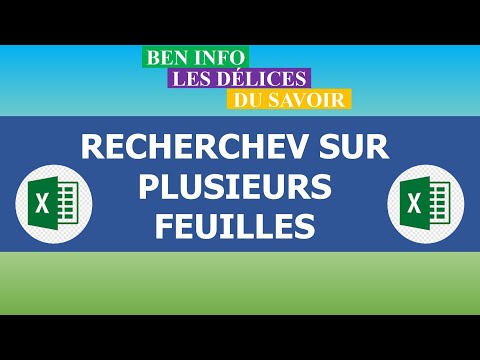 RECHERCHEV SUR PLUSIEURS FEUILLES