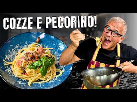 Spaghetti cozze e pecorino incredibilmente cremosi - Ricetta di Chef Max Mariola
