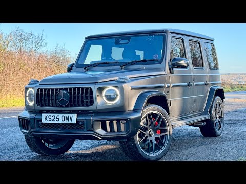 2025 Mercedes AMG G63 review. Trick new Active Ride suspension has completely transformed the G63..