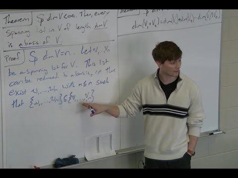 Linear Algebra - Dimension