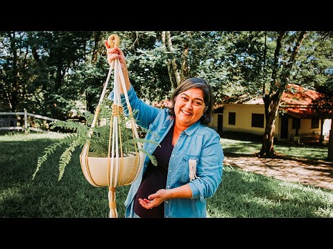 Macramê para Plantas Pesadas | Tutorial Passo a Passo