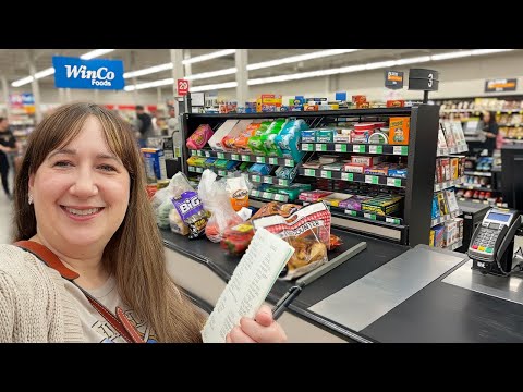 OUR WEEKLY WINCO GROCERY Shopping! Everything We Bought for $138!