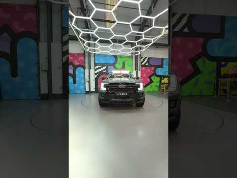 Ford Ranger Wildtrak with Lazer Lamps @leighton-vans #lazerlamps #fordranger #wildtrak
